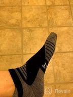 картинка 1 прикреплена к отзыву 90% Merino Wool No Show Athletic Socks For Women & Men - Ultra-Light Running, Tennis, Golf Ankle Socks By RTZAT от Justin Trujillo
