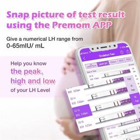 img 2 attached to Premom Quantitative Ovulation Predictor Kit: 40 Ovulation Tests + 10 Pregnancy Tests - Advanced Combo with 40LH+10HCG Test Strips