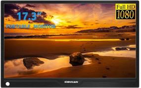 img 4 attached to 🎮 SIBOLAN S4S 17.3" Portable Gaming Monitor, 60Hz, IPS, HDMI - Enhanced SEO