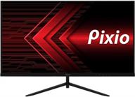 enhance productivity with pixio px222: 1920x1080 🖥️ computer, 75hz, anti-glare, built-in speakers, tilt adjustment, hd logo
