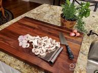 img 1 attached to John Boos CHY-R02 Cherry Wood Cutting Board | 24" X 18" Reversible & Edge Grain review by John Walker