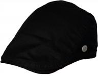 cotton men's flat cap hat - baker boy style irish beret by dazoriginal logo
