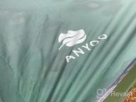 img 1 attached to Waterproof Camping Tarp Shelter With Hammock Rain Fly For Fishing, Beach, And Picnic - Lightweight, Durable, Portable, And Compact By Anyoo review by Chris Wagner