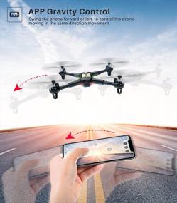 img 1 attached to SYMA X600W Foldable Drone With 1080P HD FPV Camera For Adults And Kids Beginners - RC Quadcopter With Headless Mode, Altitude Hold, 3D Flip, Custom Route, One Key Start, And Improved SEO