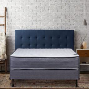 img 3 attached to Tight Top Innerspring Mattress & Box Spring Set W/ Frame - Ideal For Back Support!