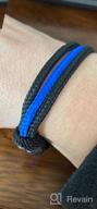 img 1 attached to Thin Blue Line Law Enforcement Bracelet - Perfect Gift for Police Officer review by Olubanjo Triantafilou