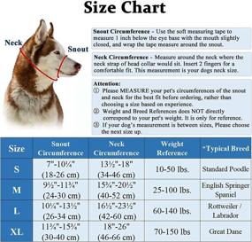 img 2 attached to 🐶 No Pull Dog Head Collar with Soft Padding | Durable Head Halter for Medium to Large Dogs | Includes Free Training Guide