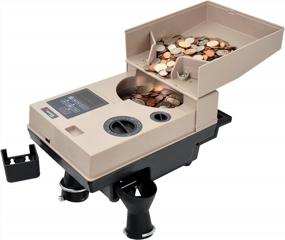 img 4 attached to Tan And Black Cassida C500 Portable Coin Counting And Sorting Machine For Efficient Coin Management
