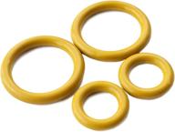 🔧 turbo pedestal yellow o-ring gaskets replacement part for ford 1994-2003 7.3l powerstroke diesel: f4tz-6n653-a & f4tz-6n653-b logo