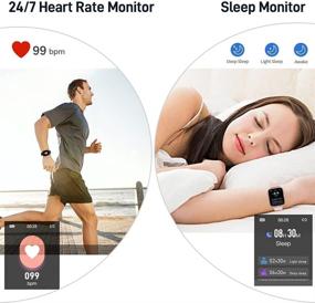 img 2 attached to Watches Smartwatch Waterproof Pedometer Activity Cell Phones & Accessories