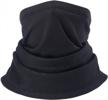 stay warm and protected with chinfun's fleece windproof ski mask and tactical hood logo