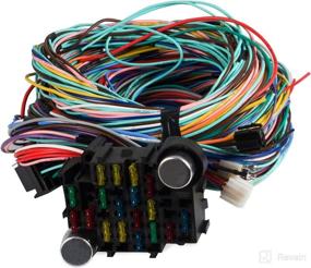 img 3 attached to 🔌 Wiring Harness Kit - Wztepeng 21 Circuit Long Wires 17 Fuses, Standard Color, Compatible with Chevrolet, Ford, Chrysler, GM Hot Rod Rat Rod