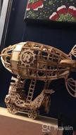img 1 attached to DIY Airship Model Kit - Educational 3D Wooden Assembly Puzzle Craft For Boys Girls Friends Son Adult - Best Christmas Birthday Day Gift Home Decoration review by Doug Powell