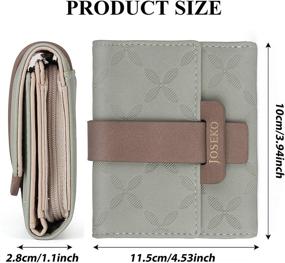 img 1 attached to 👜 Elegant Leather Wallet and Handbag Organizers for Women by JOSEKO