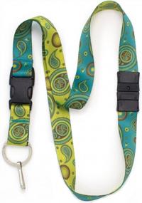img 4 attached to Secure Your Essentials In Style With The Buttonsmith Paisley Premium Breakaway Lanyard - Made In USA