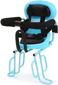img 4 attached to 🚲 MARKLIFE Rear Child Bike Seat: Enhanced Safety, Easy Disassembly for Ages 2-8