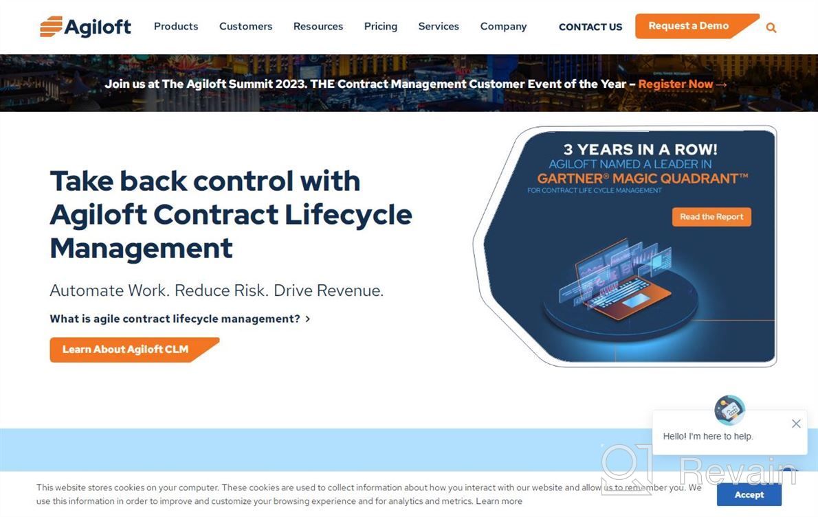 img 1 attached to Agiloft Contract Management Suite review by Gabriel Rosenberg