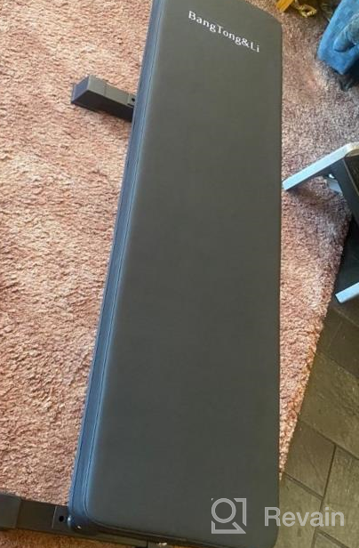 img 1 attached to Get Fit With BangTong&Li Flat Weight Bench: The Ultimate Exercise Equipment For Your Home Gym review by Ashwin Worlds