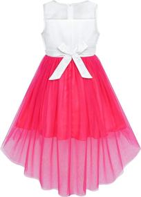 img 3 attached to Sunny Fashion Girls Hi Low Princess Girls' Clothing ~ Dresses