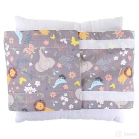 img 3 attached to Infant and Child Adjustable G Tube Feeding 👶 Tube Pillow Belt Pad with a Cutout for Tummy Time