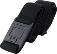 beltaway's versatile men's no show belt with easy adjustable flat buckle - perfect for all pants! logo