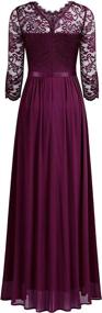 img 1 attached to Miusol Womens Formal Wedding Bridesmaid Women's Clothing at Dresses