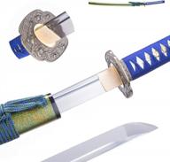 9260 spring steel full tang funan sengo katana sword - настоящие японские мечи для боевых искусств логотип
