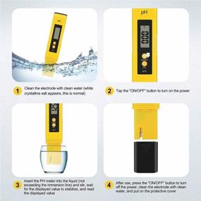 img 3 attached to MASiKEN Soil Moisture Meter And Hydroponics Tester Combo, 4-In-1 Soil PH Tester, High Accuracy Pen Type PH Meter ± 2% Readout Accuracy 3-In-1 TDS EC Temperature Meter, RO System, Eco-Box Meter (3)