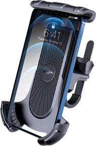 img 4 attached to 🚲 VUP Bike Phone Mount: Easy One-Handed Operation for iPhone 12/Pro/Pro Max/mini/11, Fits 4.0-6.7 inch Phones