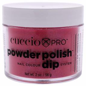 img 2 attached to Cuccio Pro Powder Polish Dip - 3,2,1 Kiss - Nail Lacquer For Manicures & Pedicures, Easy & Fast Application/Removal - No LED/UV Light Needed - Non-Toxic, Odorless, Highly Pigmented - 2 Oz