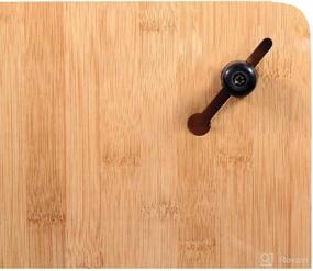 img 4 attached to Camco RV And Marine Sink Cover- Adds Additional Counter And Cooking Space In Your Camper Or RV Kitchen - Bamboo Wood (43431)