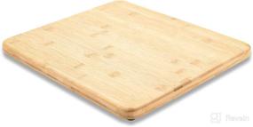 img 1 attached to Camco RV And Marine Sink Cover- Adds Additional Counter And Cooking Space In Your Camper Or RV Kitchen - Bamboo Wood (43431)