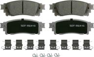 wagner thermoquiet qc1805 ceramic disc brake pad set: enhanced performance and durability for your vehicle логотип