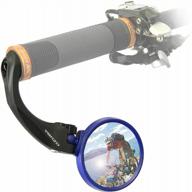 universal design venzo bicycle handlebar stainless steel mirror logo