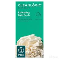 cleanlogic sustainable exfoliating pouf pack логотип