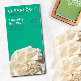 img 3 attached to Cleanlogic Sustainable Exfoliating Pouf Pack