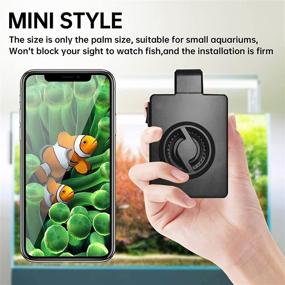 img 2 attached to 🐠 Stay Cool with the MYGIIKAKA Aquarium Chiller Fan: USB Cooling Fan for Mini Fish Tanks (17.7 inches or smaller)