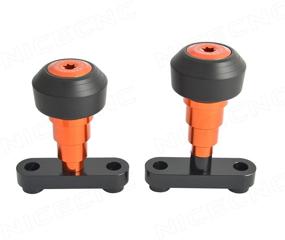 img 1 attached to 🛡️ High-quality NICECNC Frame Sliders Crash Protector for KTM Duke 390 & 125/200 Duke - 2012-2018 Models | Ultimate Protection for Your Bike