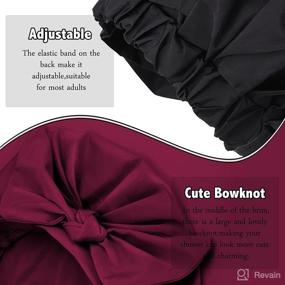 img 2 attached to 🛀 Ultimate Bathing Tools & Accessories: Versatile Adjustable Bow Knots for Reusable, Waterproof Experience