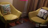 картинка 1 прикреплена к отзыву Набор из 2 клубных стульев с обивкой из зеленой ткани и бесплатными подушками от Magshion от Janet Hernandez
