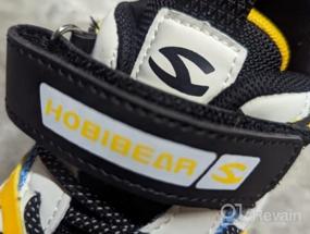 img 5 attached to HOBIBEAR Kids Sneakers: Lightweight, Breathable Running Shoes For Boys & Girls - Hook And Loop Closure!