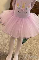 img 1 attached to BAOHULU Leotards Skirted Princess B094_DiamondPink_M review by Rochelle Jones