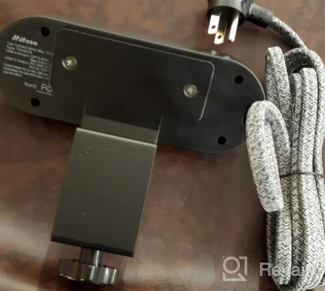 img 1 attached to Maximize Your Productivity With 10FT Power Strip And USB C Power Delivery - Perfect For Your Desktop At The Office! review by Chris Thrower