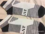 картинка 1 прикреплена к отзыву 90% Merino Wool No Show Athletic Socks For Women & Men - Ultra-Light Running, Tennis, Golf Ankle Socks By RTZAT от Matthew Davenport