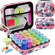 organize your diamond painting with artdot's 30 slot storage containers - perfect for beads, rhinestones, and jewelry! logo