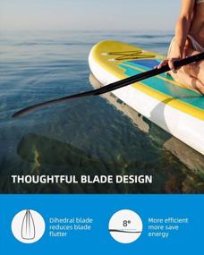 img 2 attached to OCEANBROAD SUP Paddle Board & Kayak 2-In-1 Paddle For Versatile Use
