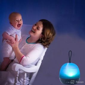 img 1 attached to Night Light Projector for Boys and Girls - Star, Planet, Ocean, and Fish Projection, Rotating Kids Toy with Unicorn Design - Perfect Nightlight Gift for Children, Babies, Toddlers, Nursery, and Women