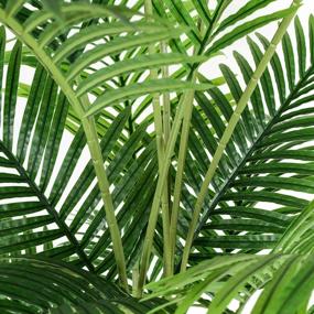 img 1 attached to Lvydec'S Lifelike 5.2Ft Areca Palm Tree - Perfect For Indoor/Outdoor Decoration
