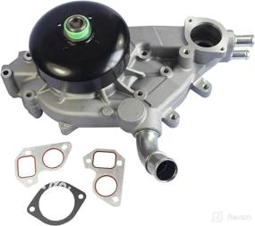 img 4 attached to 🚗 JDMSPEED Chevrolet GMC Tahoe Yukon Vortec Water Pump & Gasket Replacement for 4.8L 5.3L 6.0L Engines