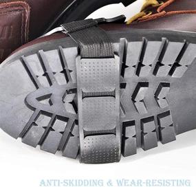 img 1 attached to Premium Motorcycle Shift Pad & Boots Cover: Ultimate Protection for Gear Shifters and Shoes – Black